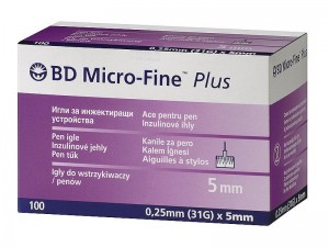 Иглы Micro-Fine 5 мм (Микро-Файн )