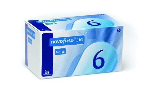 Иглы Novo-Fine 6 мм (НовоФайн 31G)
