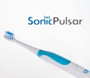 Электрическая звуковая зубная щетка SonicPulsar CS-161 (голубая)