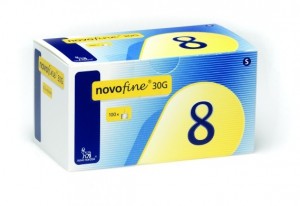 Иглы Novo-Fine 8 мм (НовоФайн 30G)