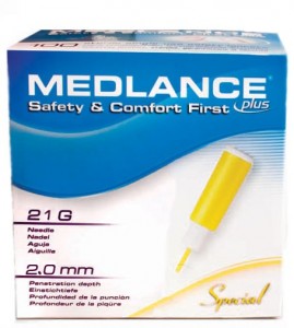 Одноразовые автоматические ланцеты Medlance Plus Special (2,0 мм), №200