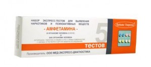 Набор тестов на Амфетамин (5 тестов)